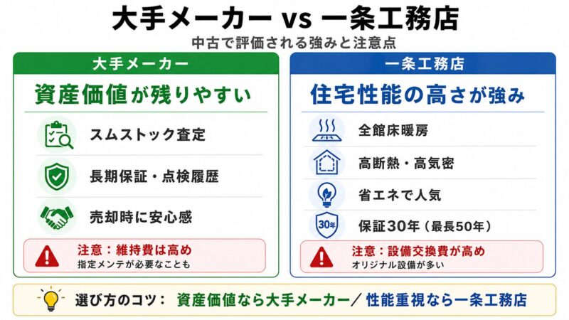 一条工務店の資産価値と売却時のメリット・デメリット
