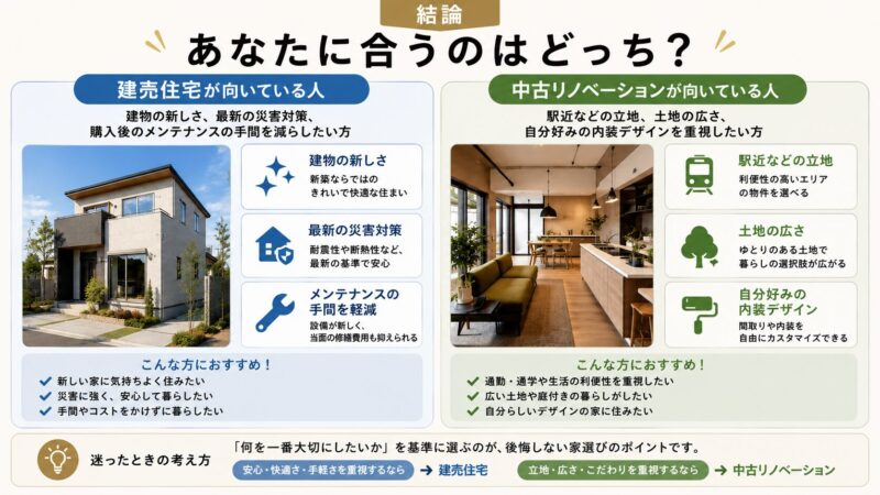 あなたに合う住宅選び